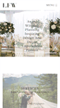 Mobile Screenshot of lynnfletcherweddings.com